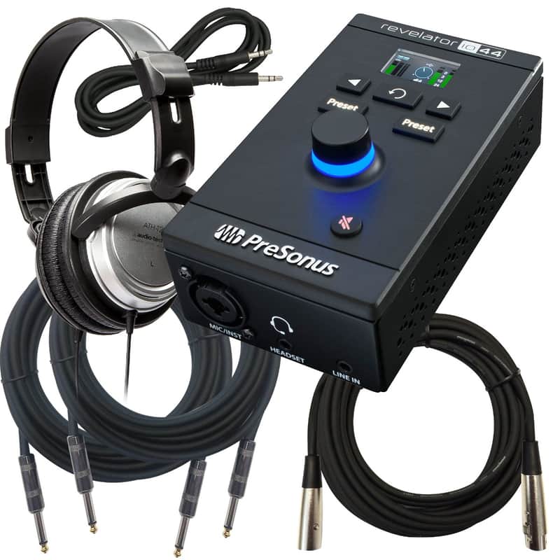 PreSonus Revelator io44 USB-C Audio Interface STUDIO RIG image 1