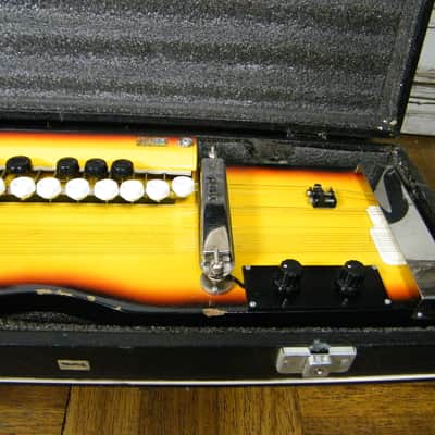 Paloma Shahi Baaja Electric Indian Instrument-Sun Araw Used-Sunburst Zither Sitar image 2