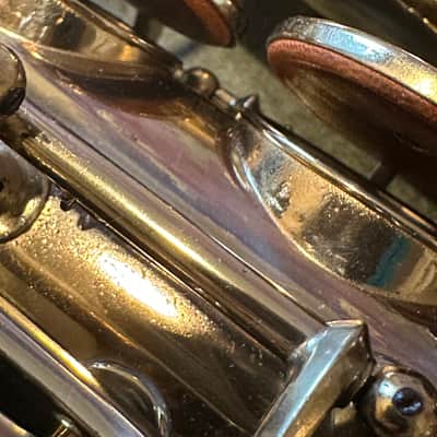 C.G. Conn 10M Tenor Saxophone 1941 | Rolled Tone Holes | “Naked Lady” / “Lady Face” image 3