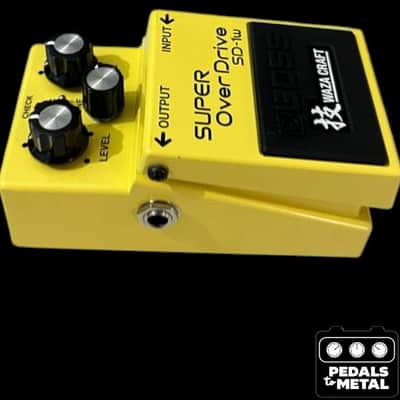Boss SD-1W Super OverDrive Waza Craft 2015 - Present - Yellow - X18389 image 4