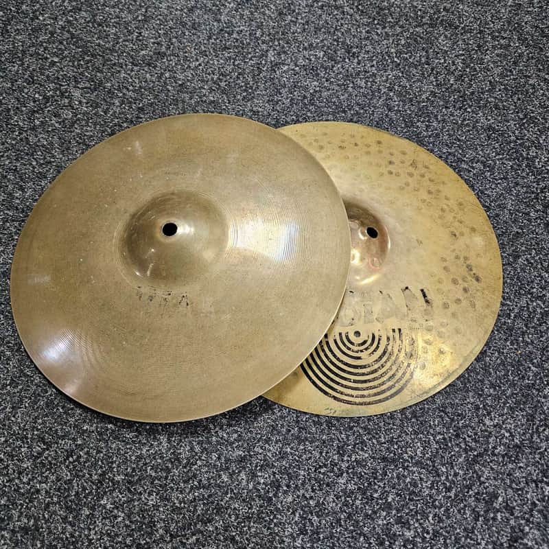 Hi-Hat Cymbals 13" Sabian AAX Fusion USED! RKFSS250426 image 1