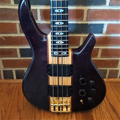 Peavey Rudy Sarzo Signature Bass 1991 Translucent Black image 2