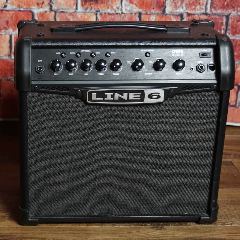 Line 6 Spider Classic 15 15-Watt 1x8" Digital Modeling Guitar Practice Amp image 1