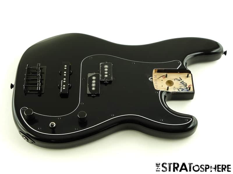 Fender Duff McKagan Deluxe Precision Bass LOADED BODY P Bass, Duncan Black image 1