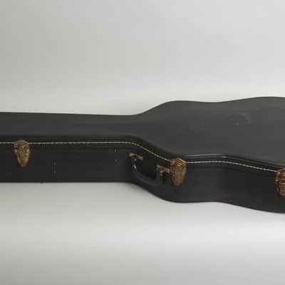 Epiphone FT-79 Flat Top Acoustic Guitar, ser. #58570, black tolex hard shell case. image 11