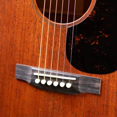 Martin D-17 Dreadnought Acoustic Guitar - Dark Mahogany with Hardshell Case image 11