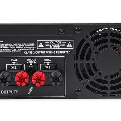 Crown Pro XLS2002 XLS 2002 2100w DJ/PA Power Amplifier Amp w/DSP Bundle with AT Microphone image 7