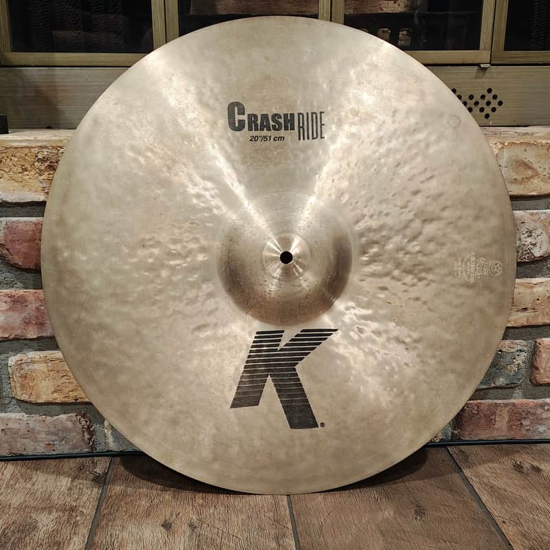 Zildjian K 20" Crash Ride Cymbal Repaired image 1