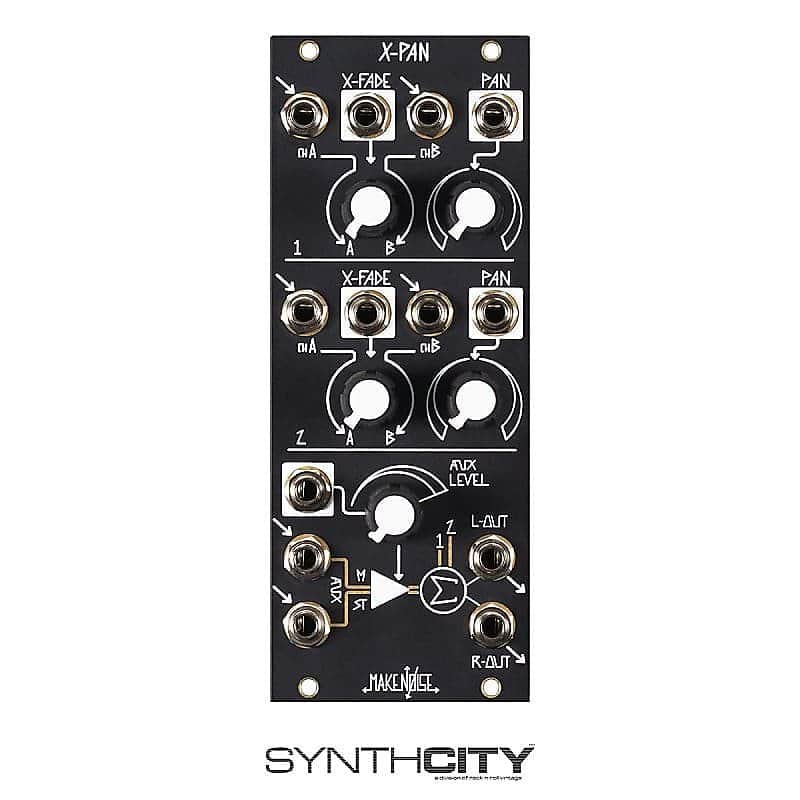 Make Noise X-Pan Five Channel Voltage Controlled Stereo Mixer image 1