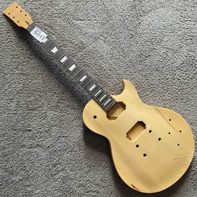 Harley Benton Single Cut Electric Guitar DIY Project with Rosewood Fingerboard image 2