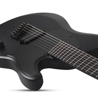 Schecter PT-7 MS Black Ops Satin Black Open Pore image 4