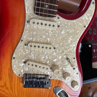 NOS 2006 Fender Stratocaster American Deluxe Ash 60th Anniversary image 16