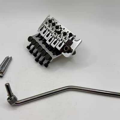 Floyd Rose Original Double Locking Tremolo Bridge Made In Germany 1990’s - Chrome image 3