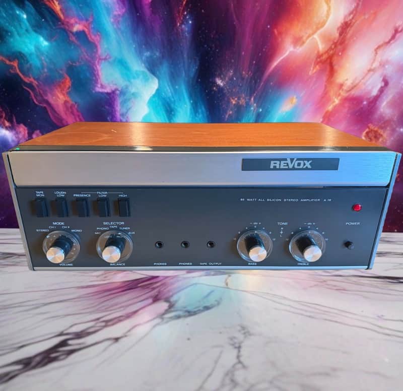 VTG Revox A78 Solid-State Integrated Stereo Amplifier Serviced Sounds Great Rare