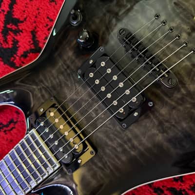 ESP E-II Horizon NT-II 2017 - See Thru Black Sunburst image 5