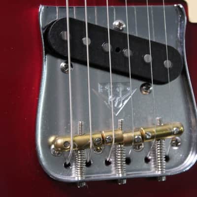Fender CS Masterbuilt Tele by Yuri Shishkov 2017 - Dark Cherry image 12