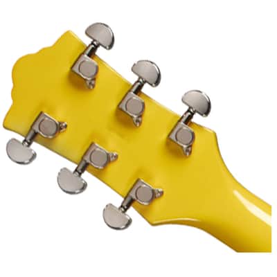 Guild Polara Electric Guitar - Voltage Yellow - Open Box image 5
