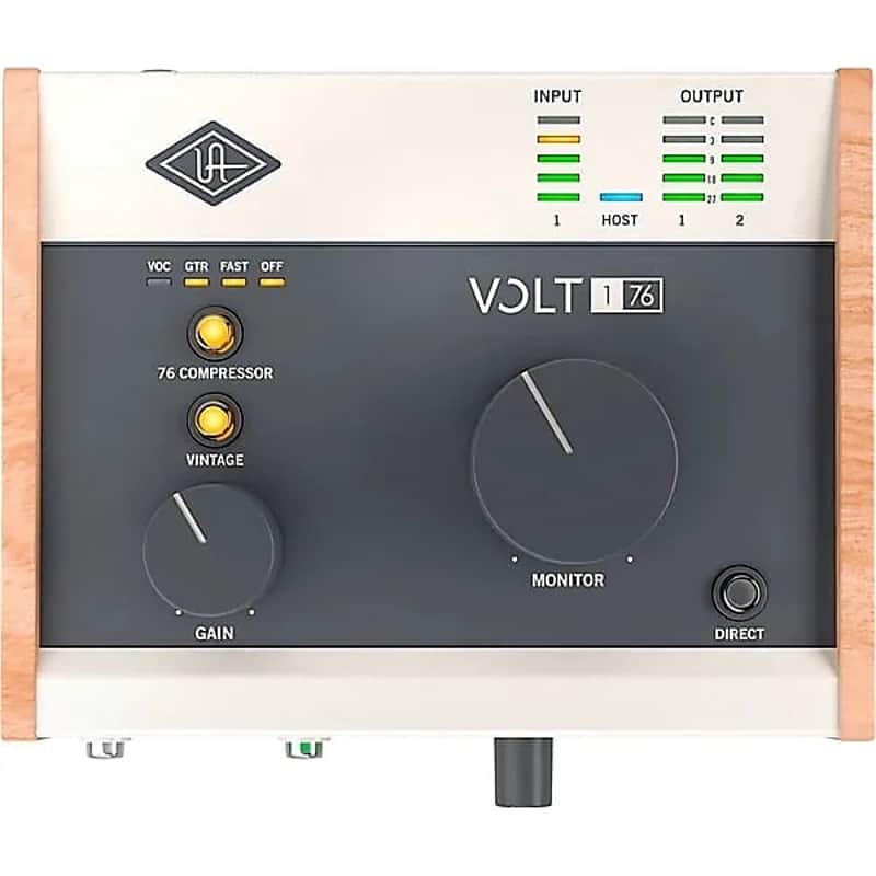 Mint Universal Audio Volt 176 USB-C Audio Interface - Tan / Gray image 1