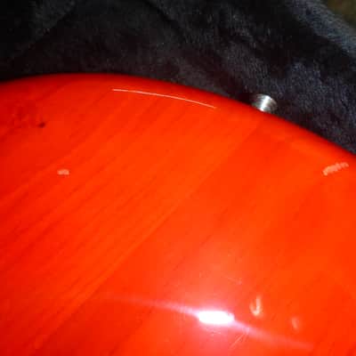 Spector Early Production Legend 4 Classic Soap Bar Humbuckers W/Case : Leveled Crowned & Dressed Frets 2003 - Trans Orange image 10