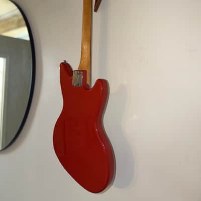 Fender Kurt Cobain Signature Jag-Stang Left-Handed- Fiesta Red image 3