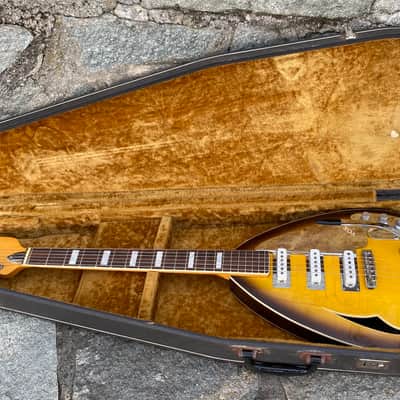 Vox SPITFIRE MARK VI ACOUSTIC 1965 - Sunburst Flammed image 16