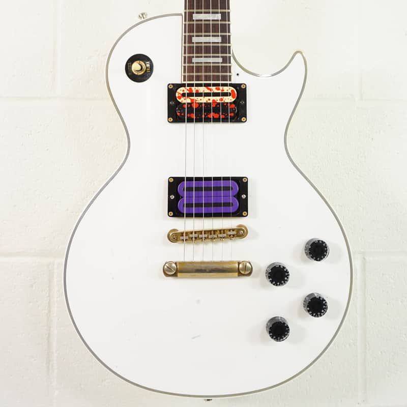 Greco EGC Custom White 1990 MIJ w/ DiMarzio X2N Pickups & Case image 1
