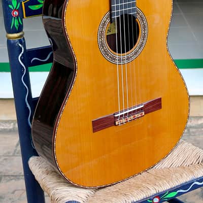 Juan Montes Rodriguez 1ª class Flamenco Negra guitar 2023 exclusive +Case image 2