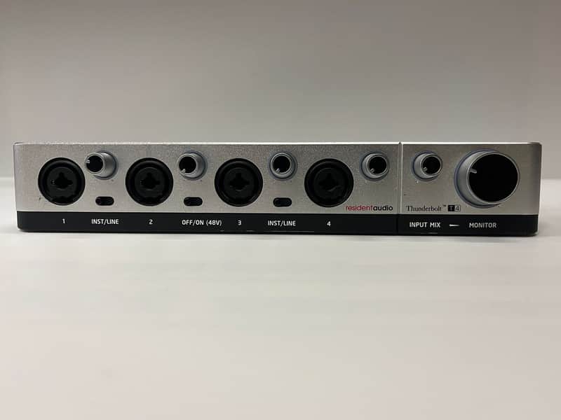 Resident Audio T4 Thunderbolt Interface 2010s - Black/Silver image 1