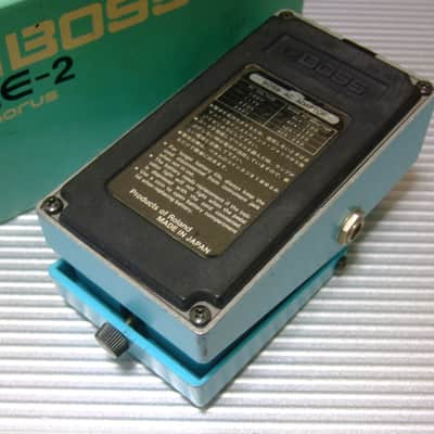 1981 Boss CE-2 Chorus w/ Original Box / MIJ Made in Japan (Black Label) image 3