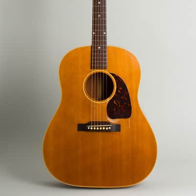 Gibson  J-50 Flat Top Acoustic Guitar (1953), ser. #Y6355-8 (FON), original brown alligator chipboard case. image 1