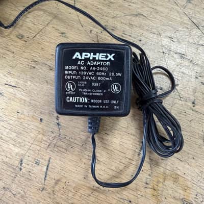 Used Aphex Tubessence Model 107 2-Channel Thermionic Microphone Preamplifier Mic Preamp with Original AC Adaptor image 15
