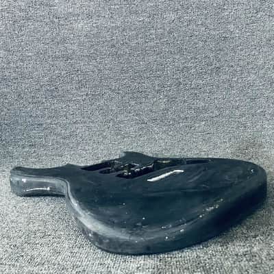 Black Stratocaster Strat Style Basswood Body image 9