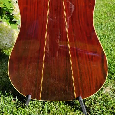 Martin D-35 acoustic guitar w/original hard case 1972 excellent condition image 4