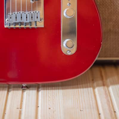2006 Fender USA American Standard Telecaster - in Chrome Red image 7