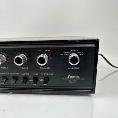 Sansui AU-222 Vintage Stereo Amplifier image 4