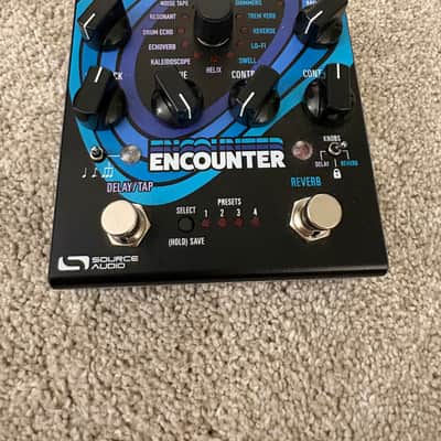 Source Audio Encounter Ambient Delay / Reverb 2025 - Present - Black / Blue image 2