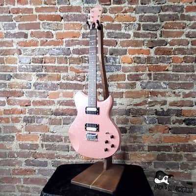 JAKE'd: Washburn Lyon Electric Guitar w/ Dragonfire Pickups (1990s - Pink Flake) image 9