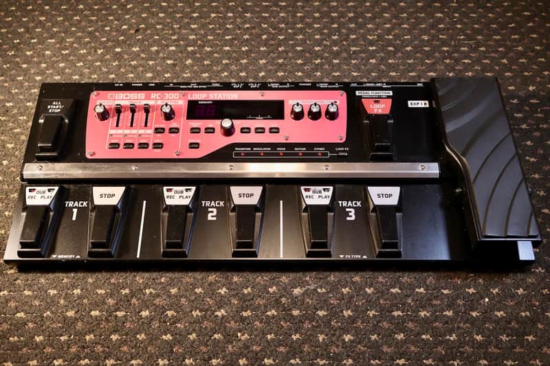 Boss RC-300 Loop Station 2011 - 2021 - Black / Red image 1