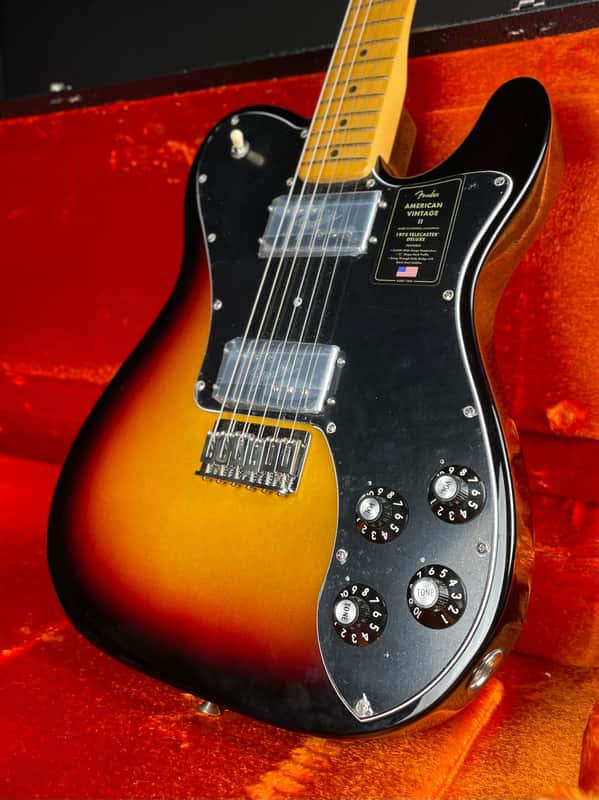 Fender American Vintage II 1975 Telecaster Deluxe - 3-Color Sunburst image 1