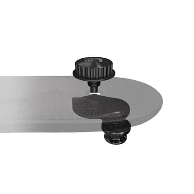 D'addario Planet Waves PW-SLS-01 Universal Ned Steinberger Strap Lock - Black image 8