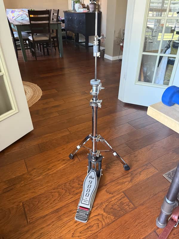 DW DWCP9500TB 9000 Series Double-Braced 2 Leg Hi-Hat Stand 2010s - Chrome