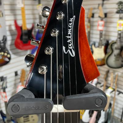Eastman Juliet P-90 Electric Guitar - Vintage Red w/Gig Bag & PLEK*D #275 image 7