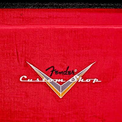 Fender Custom Shop Koffer Schwarz / Rot NEU image 2