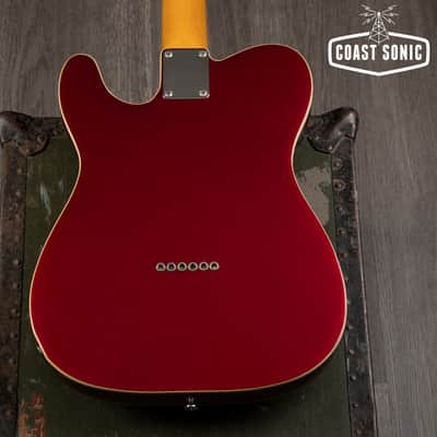 2006 ESP Edwards E-TE-100 Telecaster Candy Apple Red image 8