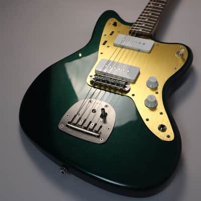 Brown Bear Guitars Jazzmaster British Racing green with Descendant bridge/vibrato image 14