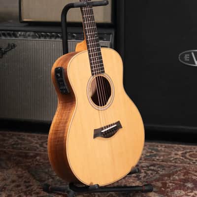 Taylor GS Mini-e LTD Acoustic/Electric Guitar - Figured Koa with Gig Bag image 14