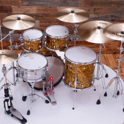 LUDWIG NEUSONIC 4 PIECE MOD 2 DRUM KIT, BUTTERSCOTCH PEARL image 11