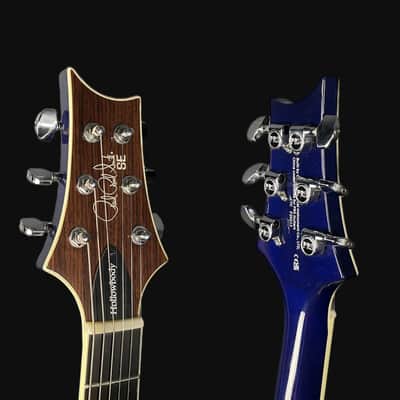 PRS SE Hollowbody II Electric Guitar in Faded Blue Burst image 5