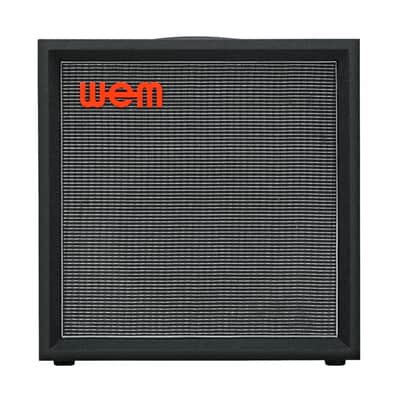 Hiwatt WEM Silver Starfinder 112 150-Watt 1x12 Guitar Speaker Cabinet - Black image 2