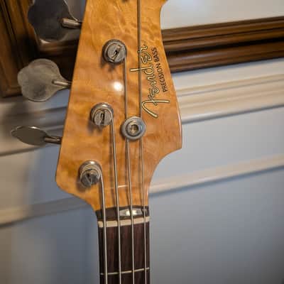 Fender P bass FOTO 1995-1996 - FOTO red image 12